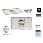 Bandeja La Mediterránea 20 x 13 x 2 cm (24 Unidades)