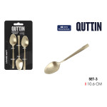 Cuchara de Café Quttin LOUVRE 10,6 x 2,4 cm 3 Piezas (12 Unidades)
