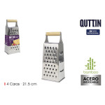 Rallador Quttin Bambú 9 x 6,8 x 21,5 cm (24 Unidades)