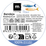 Bandeja La Mediterránea 30 x 20 x 2,5 cm (12 Unidades)