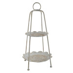 Bandeja de Aperitivos Home ESPRIT Blanco Dorado Árabe