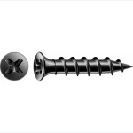 Caja 300Unds Tornillo Gix-G 5,5-38 Negro