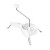 Rallador Metaltex Patas Blanco Acero Inoxidable (Ø 24 cm)