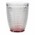 Vaso Vivalto P00409ZD/BHA6 RED BO Rojo Transparente Vidrio Puntos 300 ml (6 Unidades)