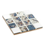 Posavasos DKD Home Decor Resina Madera MDF (6 pcs)