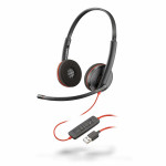 Auriculares Poly Blackwire C3220 Negro