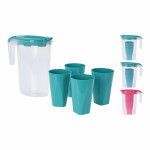 Set de jarra con vasos 350 ml 1,75 L Jarra 5 Piezas