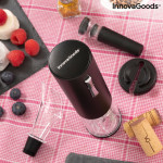Sacacorchos Eléctrico Recargable con Accesorios para Vino Corklux InnovaGoods