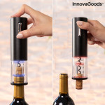 Sacacorchos Eléctrico Recargable con Accesorios para Vino Corklux InnovaGoods