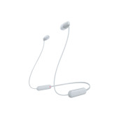 Auriculares Bluetooth Sony WIC100W.CE7 Blanco