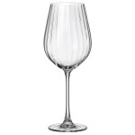 Copa de vino Bohemia Crystal Optic Transparente 650 ml 6 Unidades