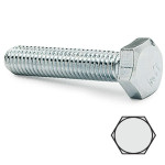Tornillo Cabeza Hexagonal 933 Zincado 8-75 (100 uds.)