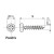 Tornillo Pozidriv Latonado Cabeza Redonda Spax-S 2,5-16 (100 uds.)