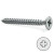 Tornillo Madera Cabeza Plana Pozidriv 3-20 +++ (1000 uds.)