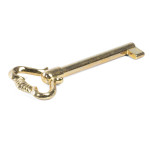 Llave Clasica Latonada L85Mm.