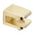 Soporte Cuadradas 18X16 Para Cristal 6Mm Oro (2 uds.)
