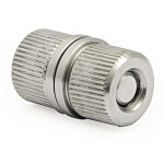 Union Tubo Cabina Inoxidable Ø25Mm