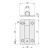 Bisagra Plana Cabine Muelle 90X52X2 Inoxidable Inoxidable 304 Con Muelle