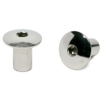 Tuerca Union Allen.5 Cabeza Bombata Ø10 M8X16 Niquelado (100 uds.)