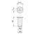Tubo Union Allen.4 Cabeza Cónica D8 M6X20 Zincado (100 uds.)