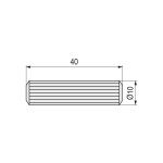 Espigas De Madera 10-40 (Saco 9500U.) (100 uds.)