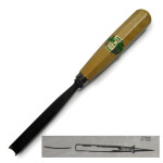 Gubia Recta 3703 Perfil Curvo 20Mm.