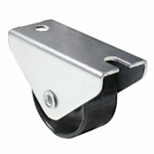 Rueda Fija Ciclo A/Plast Ø25 H28 P/Nido-  Soporte Zincado.