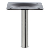 Columna Ø60 Con Placa Para Altura Total 355 Solo Para Bases Cecy Y Romina. Giratorio