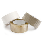 Precinto Solvente Transparente 75Mmx132M Polipropileno