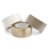 Precinto Solvente Transparente 75Mmx132M Polipropileno
