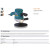 Lijadora De Disco Virutex Pde446L