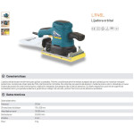 Lijadora Orbital Virutex Lr46L
