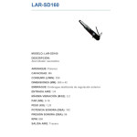 Atornillador Recto M-6 Lar-Sd160     Q Q