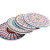 Posavasos DKD Home Decor Mandala 4 Unidades (10,8 x 10,8 x 0,7 cm)