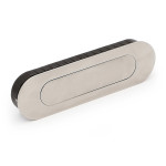Tirador Embutir Ovalado 155X45X19 Inoxidable C/M Con Muelle. Inoxidable 304.