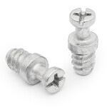 Tornillo Soporte Cazoleta Ø6X8Mm Zincado (16,5Mm) (100 uds.)
