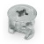 Excentrica 15-14 Con Borde Sp18 Zamak Zincado Int.9Mm. Diam.exterior 16,5Mm. (100 uds.)