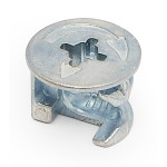 Excentrica 15-12,5 Con Borde Espesor 16 Zamak Zincado Int.8Mm. Diam.exterior 16,5Mm. (100 uds.)