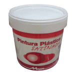 Pintura Plastica Satinada Seda Blanca 4L
