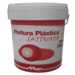 Pintura Plastica Satinada Seda Blanco 15L