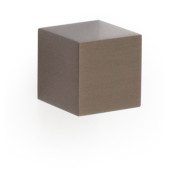 Pomo Aluminio Garona 25X25 H25 Ni.osc