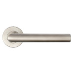 Roseta Inox-Art Hebe D53 Forma "L" Recta Inoxidable 304