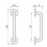 Manillon Inox-Art Hades C/Rosetas C200