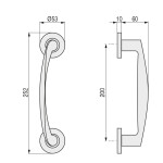 Manillon Inox-Art Zeus C/Rosetas C200