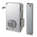 Cerradura De Sobreponer Ts10T6Dac. Acero Templado. Plateada - Tesa