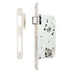 Cerradura Para Madera Tesa 130/58R/Hn Ent-50Mm, Dist-70Mm, C/Redondo, Niquelada