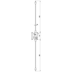 Cerradura Seg.sobrepon.3P Tesa Ts30T6Dae Bombillo T-60, Dorada, Mano Derecha