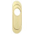 Escudo Embellecedor 165X74Mm Laton Mate