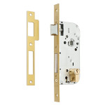 Cerradura Para Madera Tesa 130/48C/Ae Ent-40Mm, Dist-70, C/Recto, Latonada