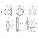 Cerradura Llave-Pomo Bola Tesa 3920 Lp